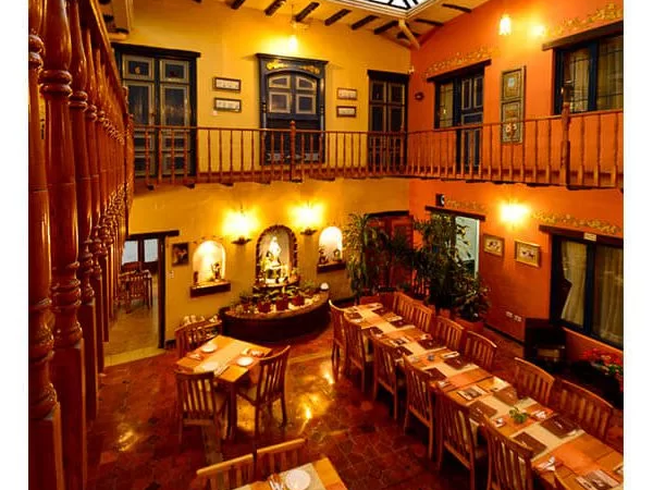 Innenhof Posada del Angel