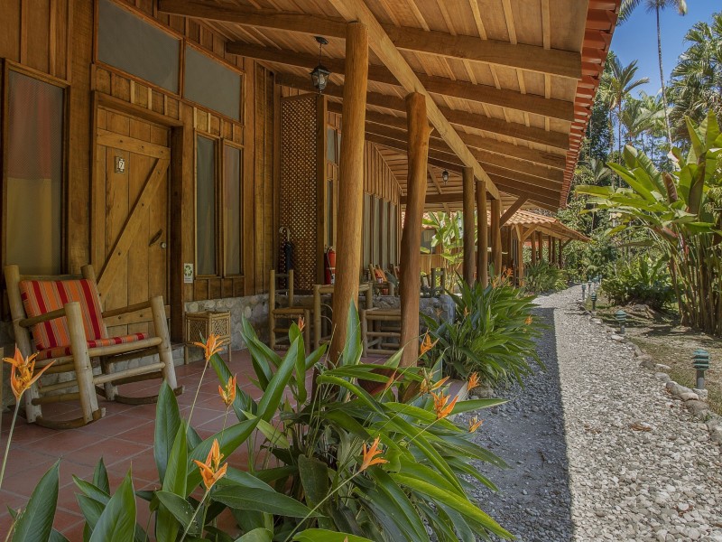 Esquinas Rainforest Lodge - Terrasse