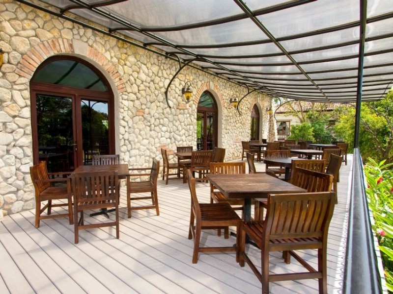 Los Mandarinos - Terrasse