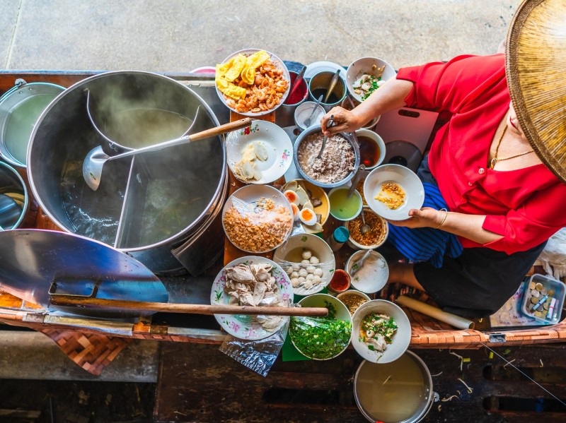Thailand - Bangkok - Floating market