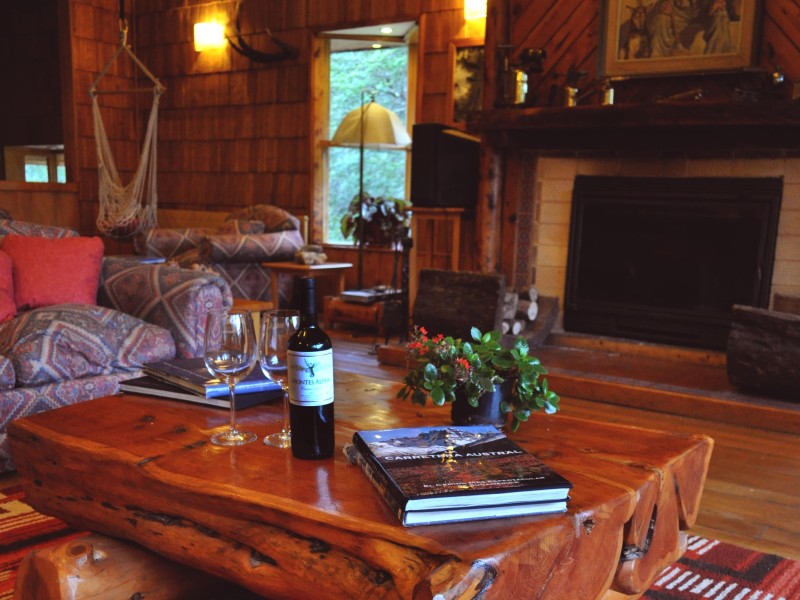 El Pangue Lodge - Wohnbereich