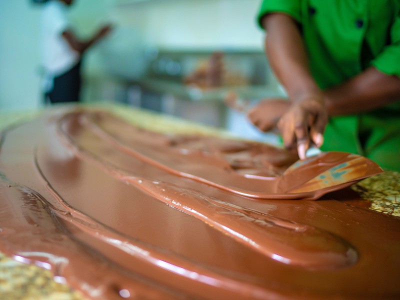 More Spreading - Preparing to make Bars