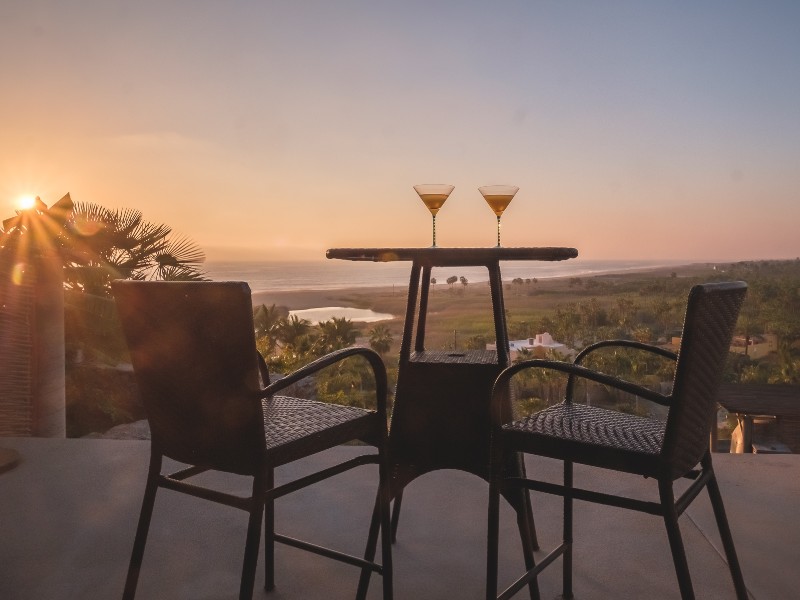 Los Colibris - Terrasse