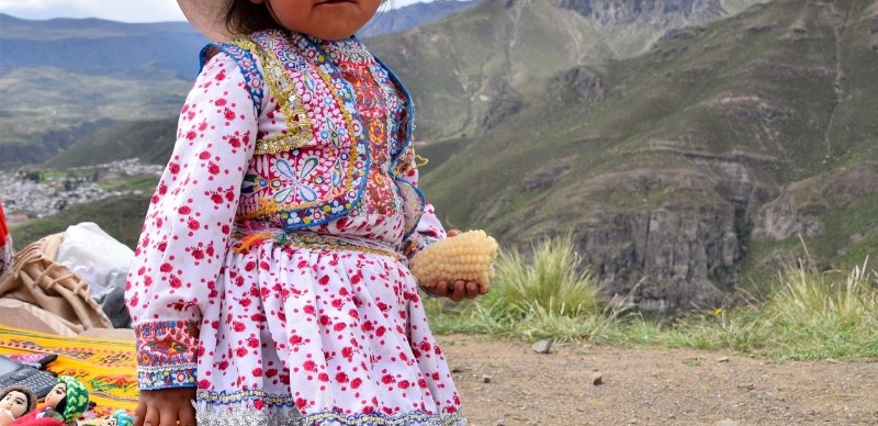 Peruvian child