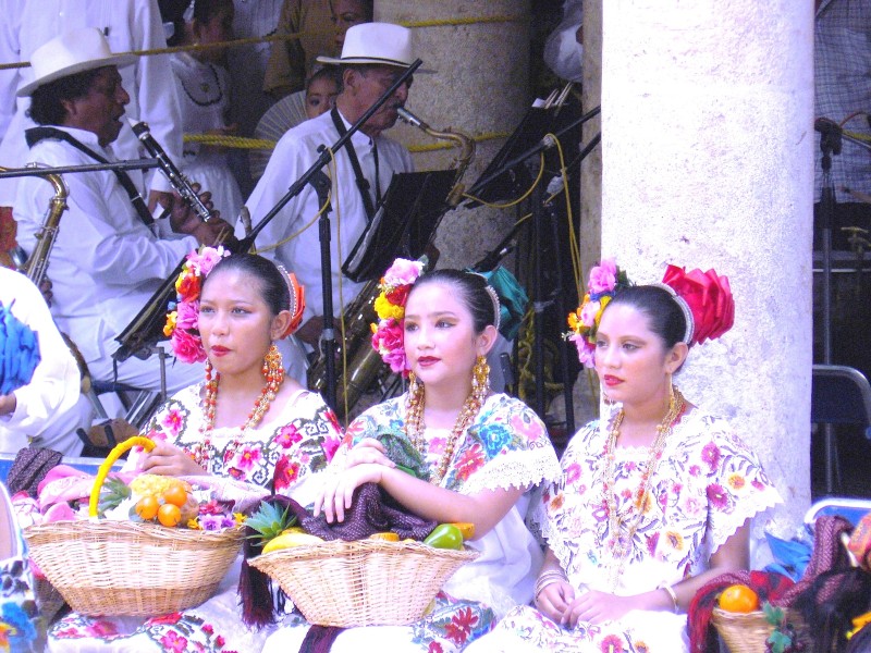 Blumenmädchen in Merida