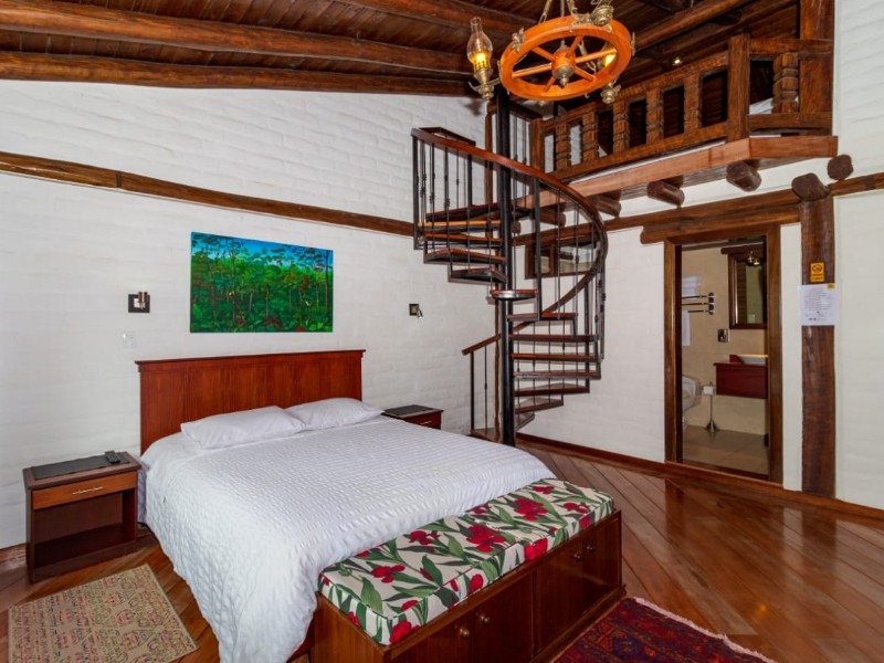 Doppelbettzimmer Hostal Ilé