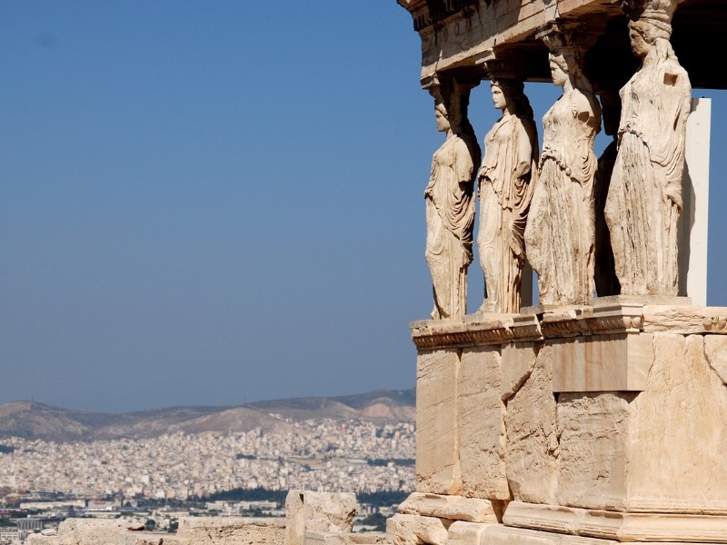Korenhalle des Erechtheion, Akropolis