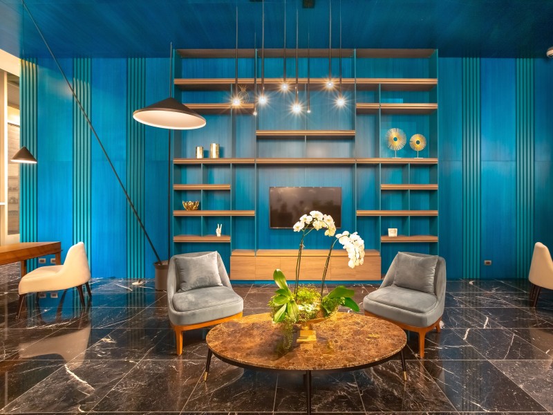Gran Hotel - Bibliothek