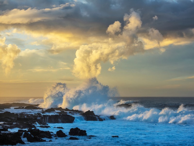 Osterinsel - Abendstimmung