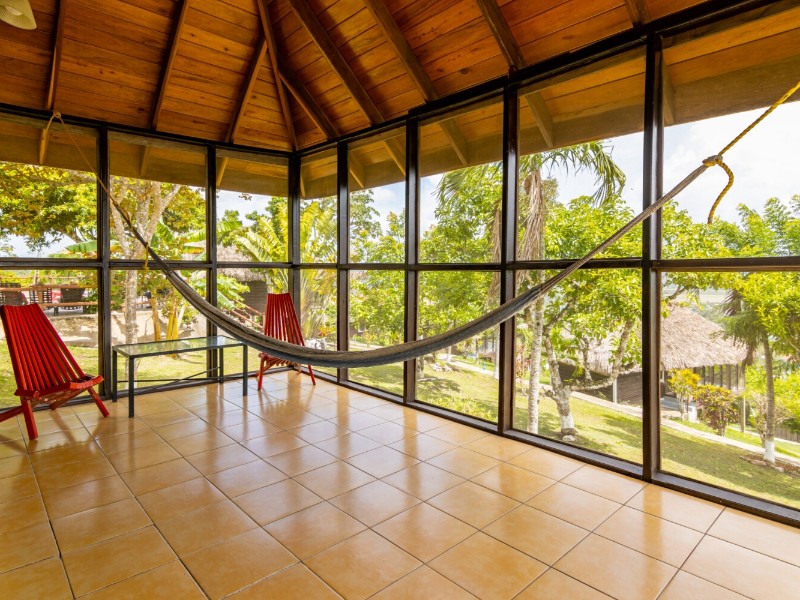 Cahel Pech Village - Veranda