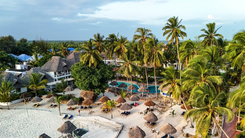 Paradise Beach Aerial View