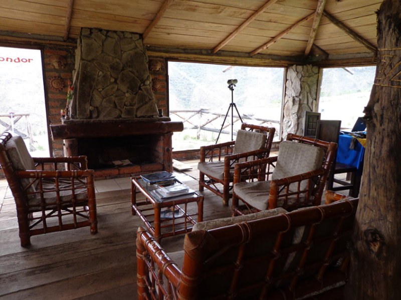 Zum Rast machen: Tambo Cóndor