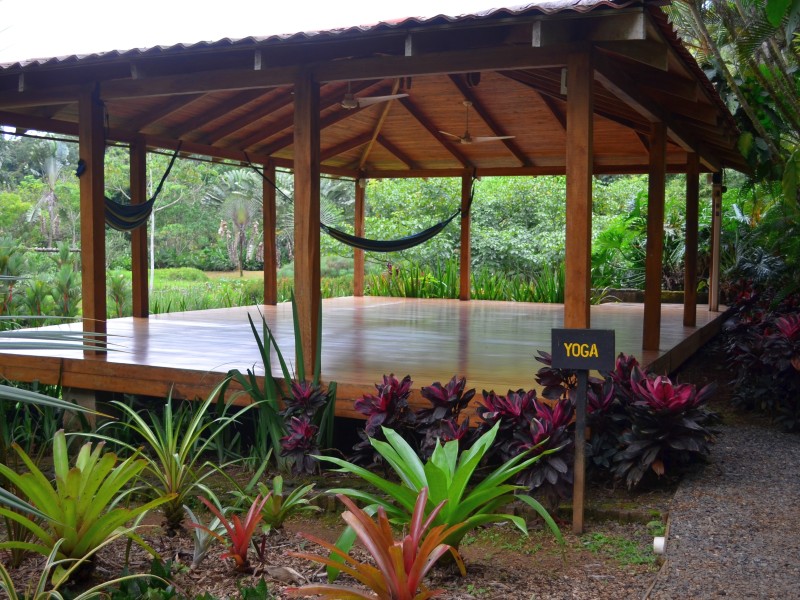 Macaw Lodge - Yoga Deck