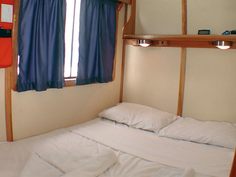 Samba Doppelbett Kabine