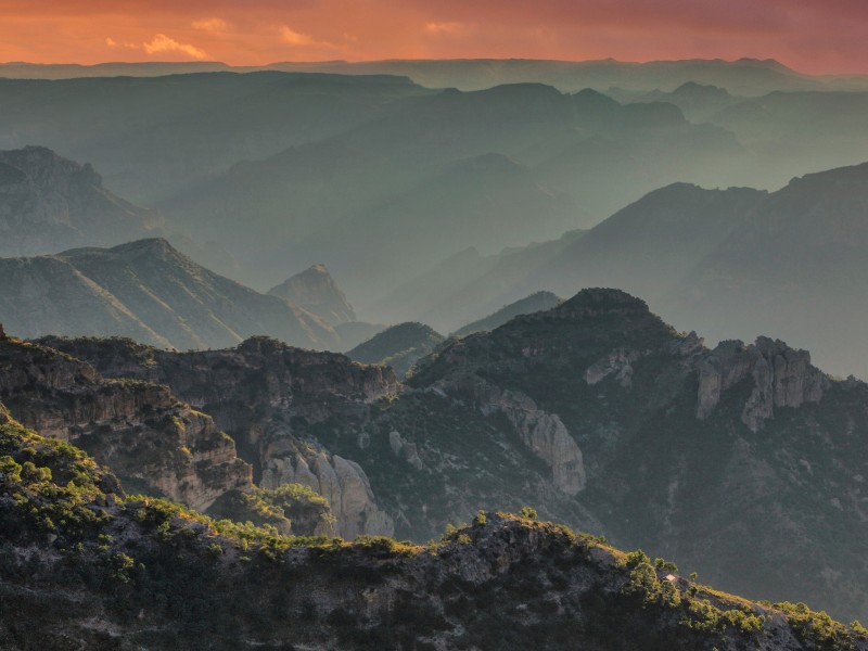 Kupfer Canyon - Landschaft