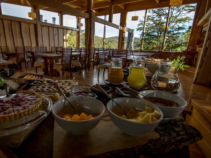 Patagonia Camp - Frühstück