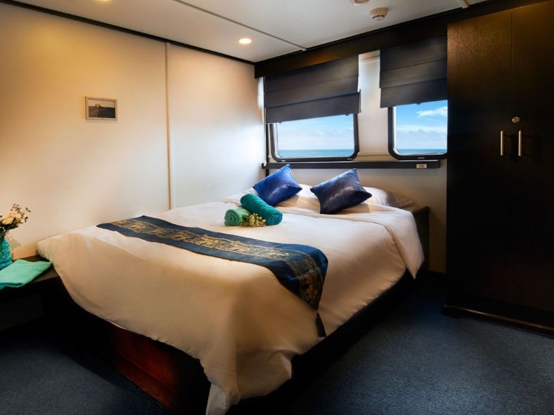 Cosy Cabin onboard Galapagos Master 