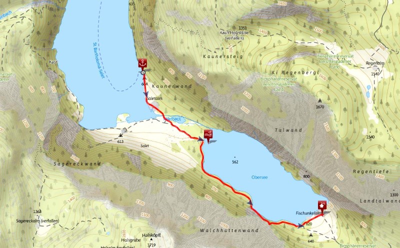 Königssee and Obersee