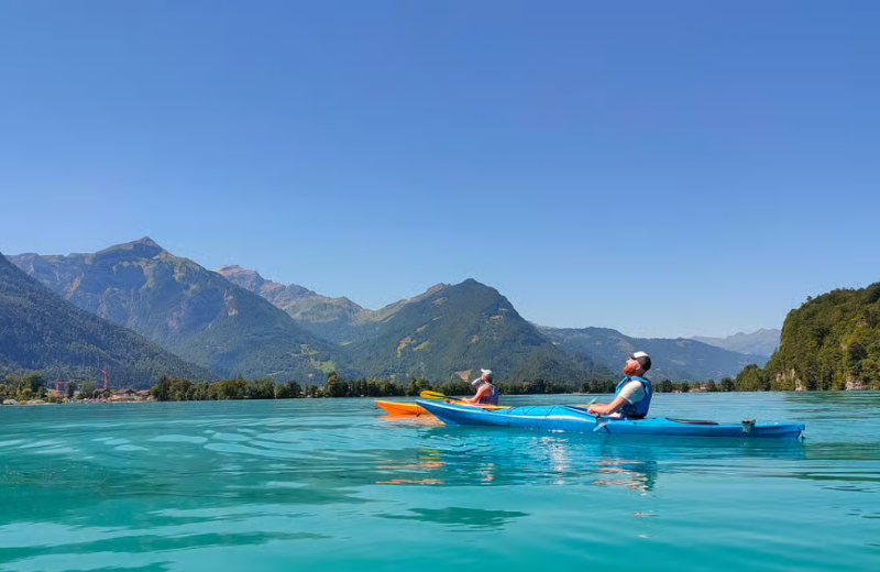 Half-Day Kayak Tours on Lake Brienz
