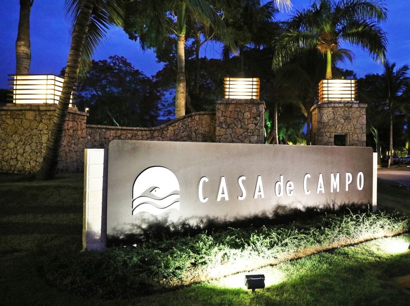 Casa de Campo - Eingang Abendstimmung