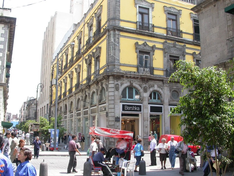 Mexico City - Strassenszene Altstadt