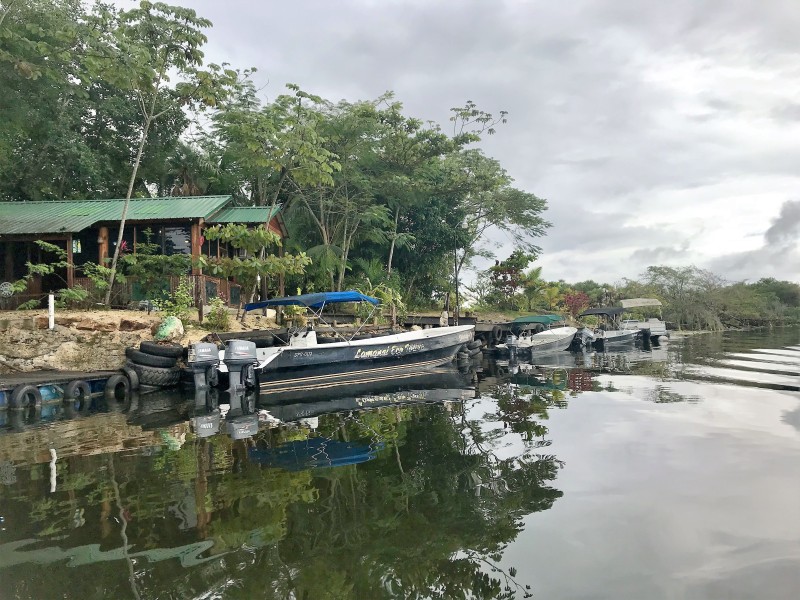 Lamanai Outpost - Bootsteg