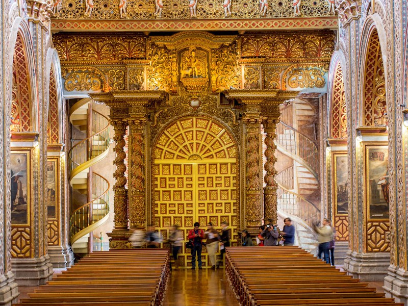 Quitos Kirchen: La Compañía de Jesús