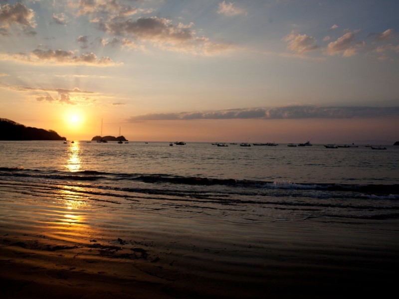 Bosque del Mar Sonnenuntergang