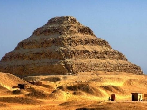 The Step Pyramid of Djoser at Saqqara