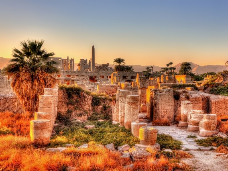 Karnak-Tempel - Luxor - Ägypten