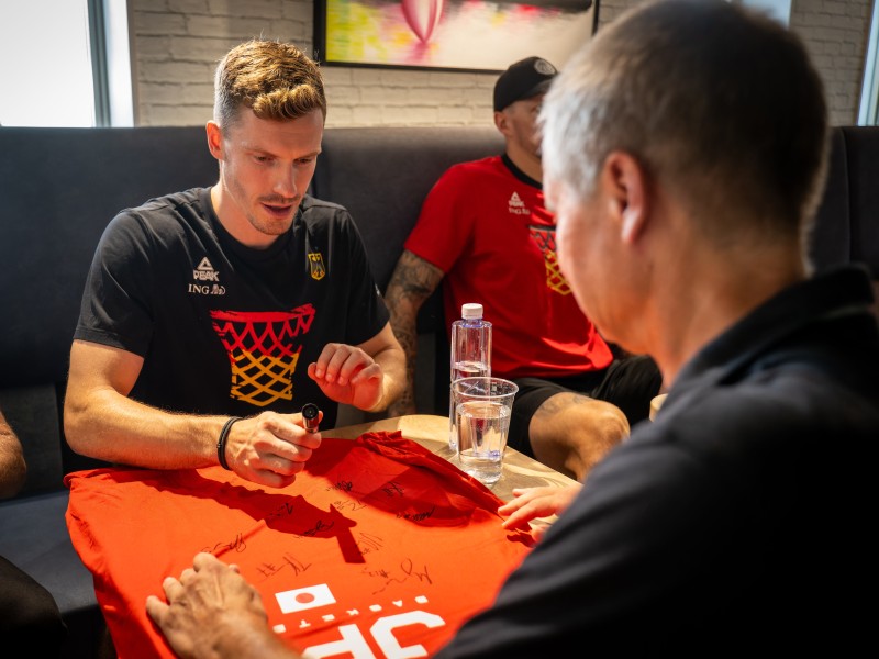 Signierstunde mit Team Germany