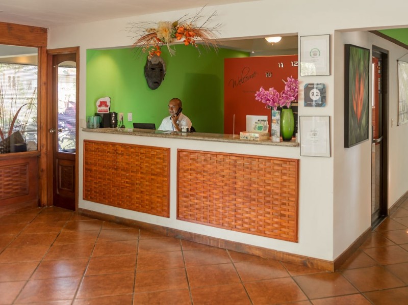 Hotel Leyenda - Rezeption