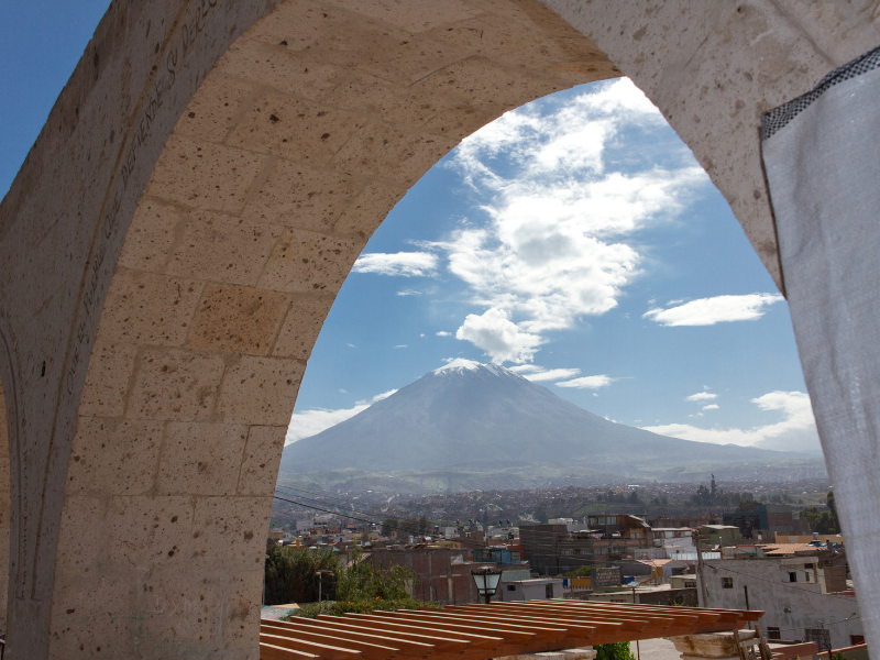 Peru - Vulkan bei Arequipa