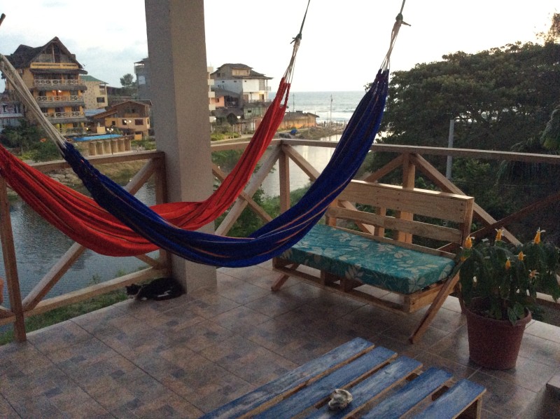 Grandiose Aussicht vom Balkon