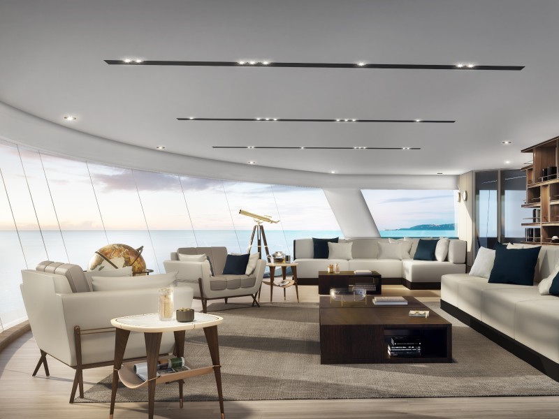 Observations-Lounge der Silver Origin