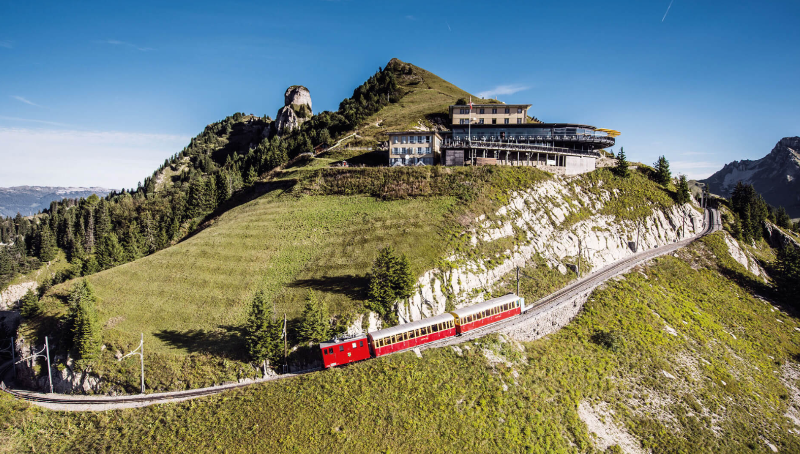 Cogwheel to Schynige Platte, Interlaken