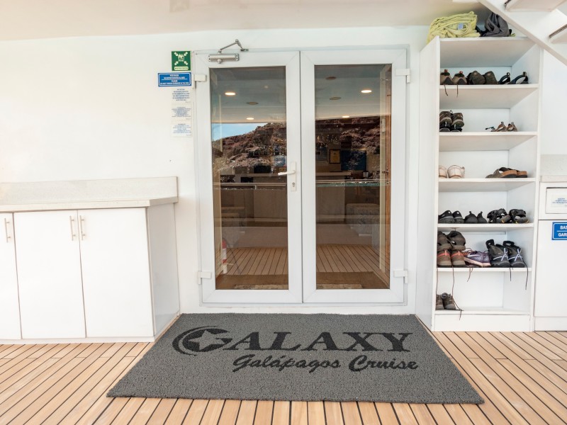 Eingang Galaxy Kreuzfahrt