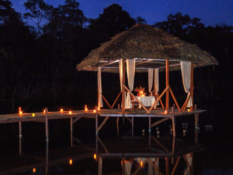 La Selva Lodge - Romantisches Dinner