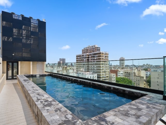Swimming pool on the terrace