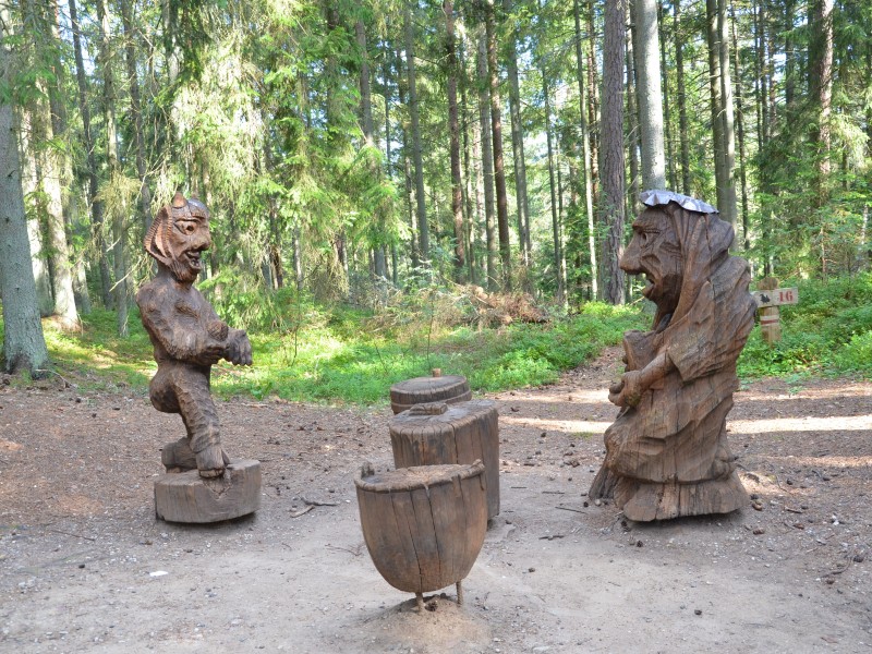 Hill of Witches Sculptures