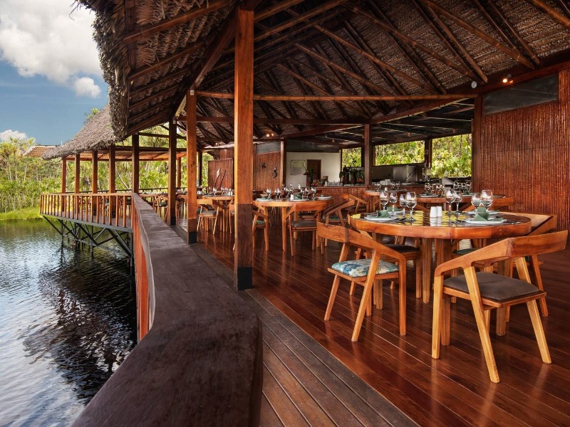 Sacha Lodge Balsa Restaurant