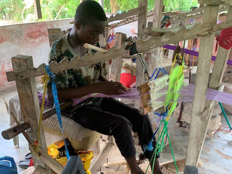 Kente Weaving