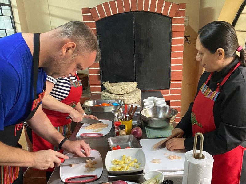 Zubereitung der Speisen