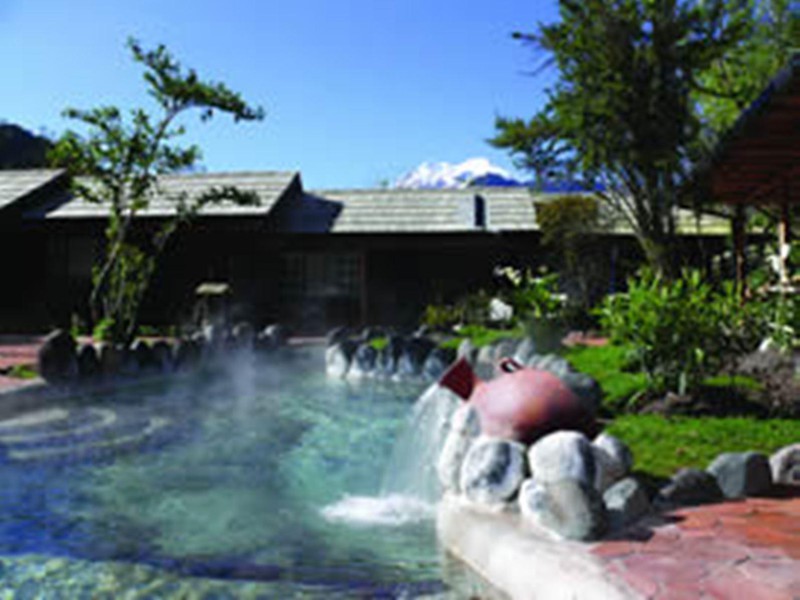 Heiße Quellen in Papallacta