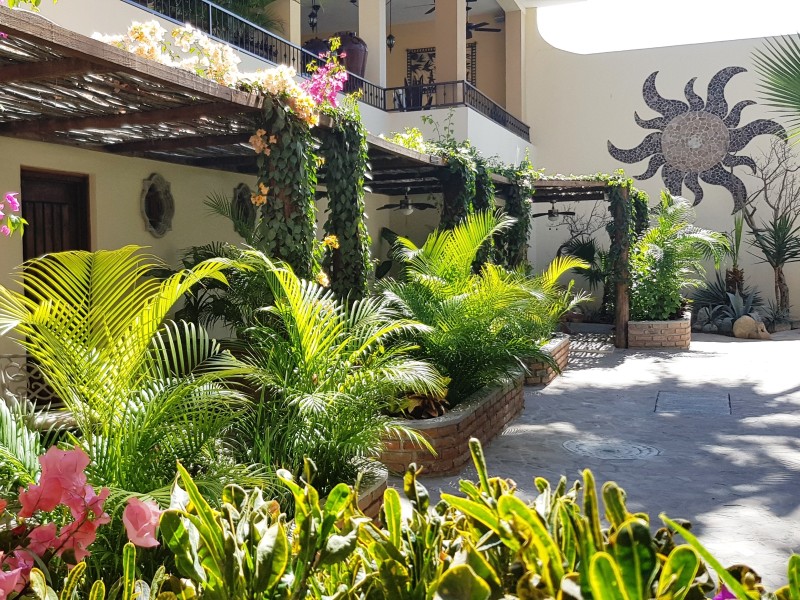 Posada de las Flores - Gartenpatio