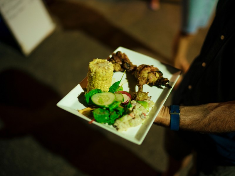 Food Platter being Served