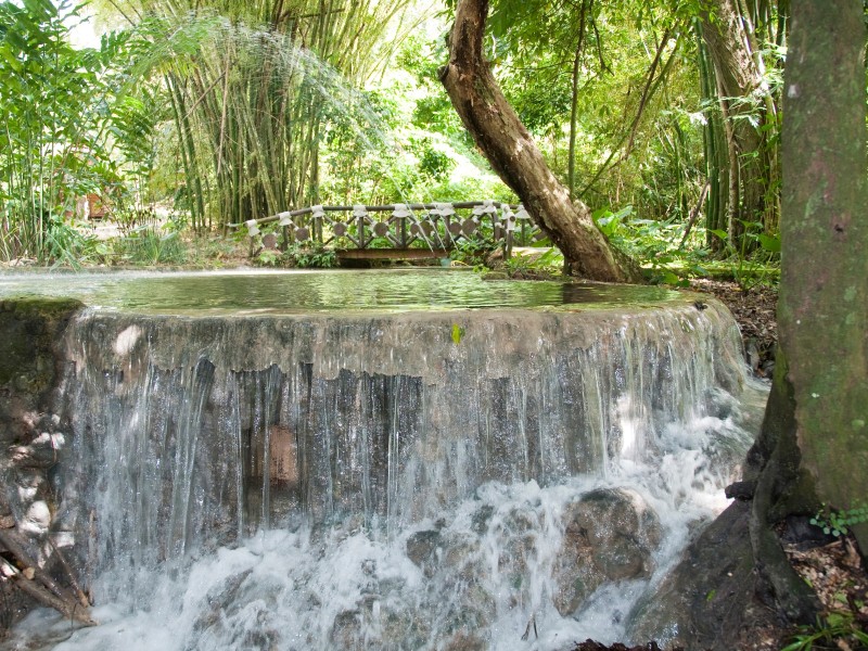 Rancho Platón - Wasserfall