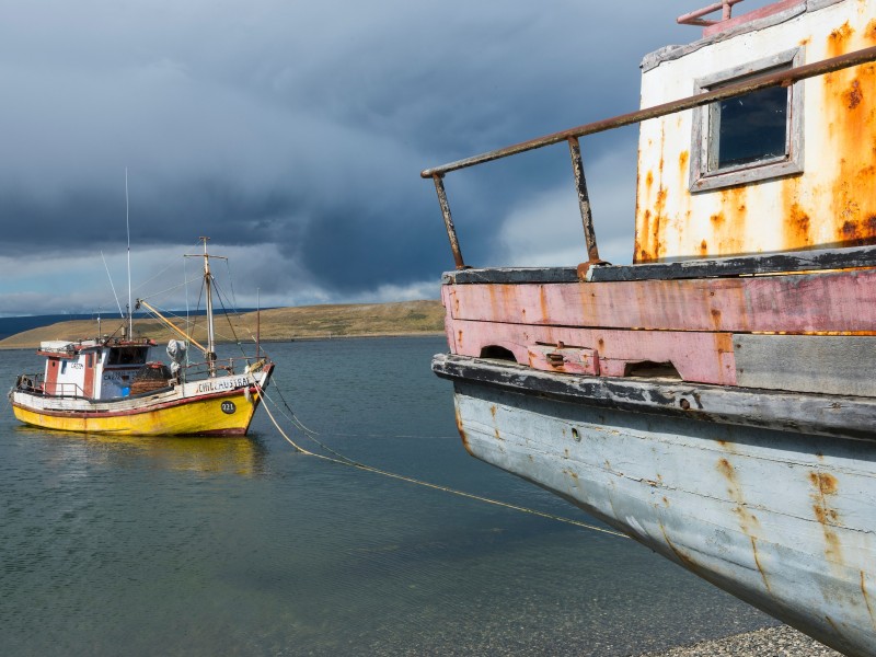 Punta Arenas - Fischerboot