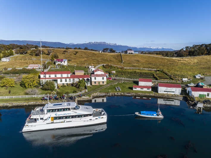 Estancia Harberton - Luftansicht