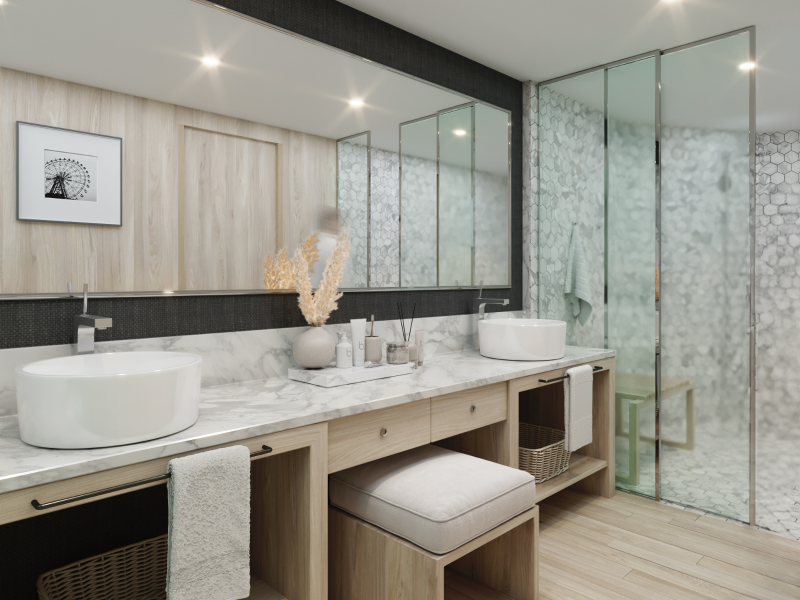 Tribute Owner's Suite Badezimmer